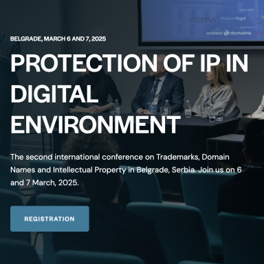 International Conference “Protection of IP in Digital Environment”, Belgrade Serbia